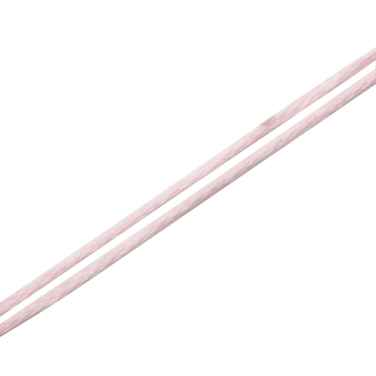 Picture of Cotton Chinese Knotting Cord Friendship Bracelet Jewelry Cord Rope Pink 1mm, 2 Bundles(8M/Bundle)