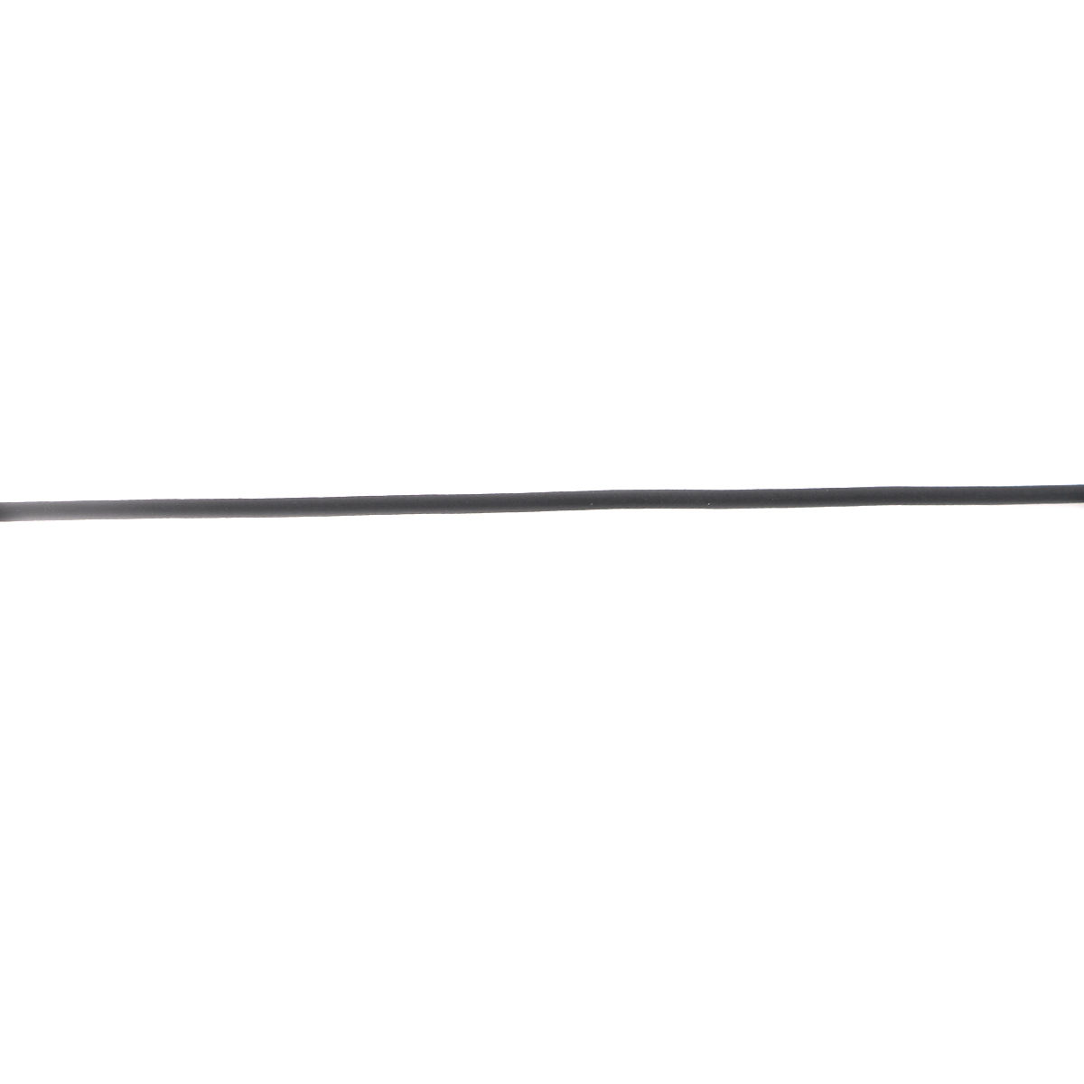 Picture of Rubber Jewelry Cord Rope Black 1mm, 50 M