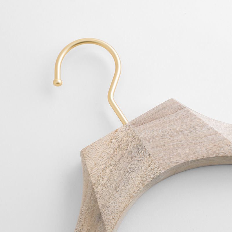 Picture of Natural - Camphor Wood Non-Slip Non-Trace Wide Shoulder Adult Clothing Hanger 39x3.5cm, 1 Piece