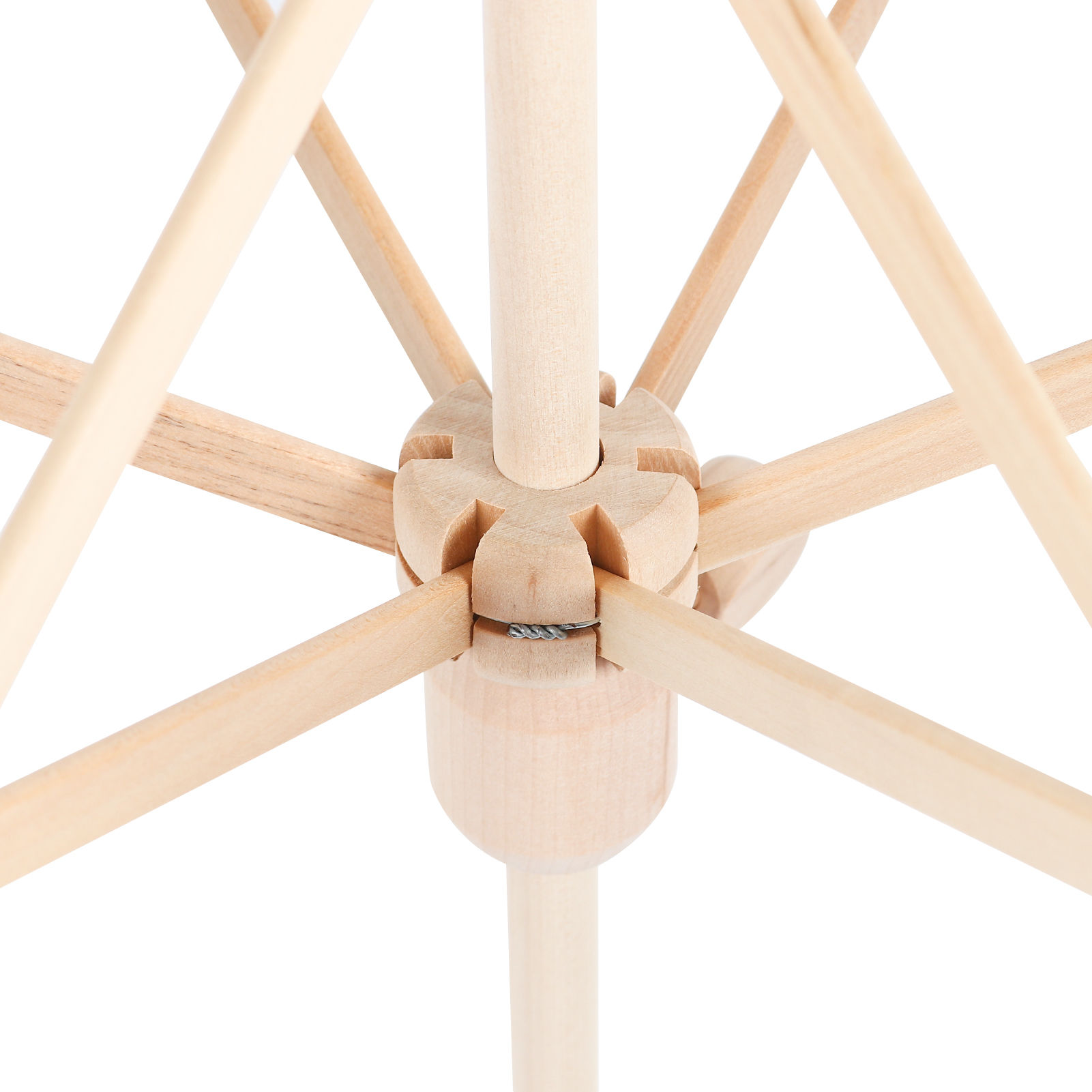 Picture of 1 Piece Natural Wood Umbrella Yarn Swift For Knitting Crocheting 72cm x 63cm