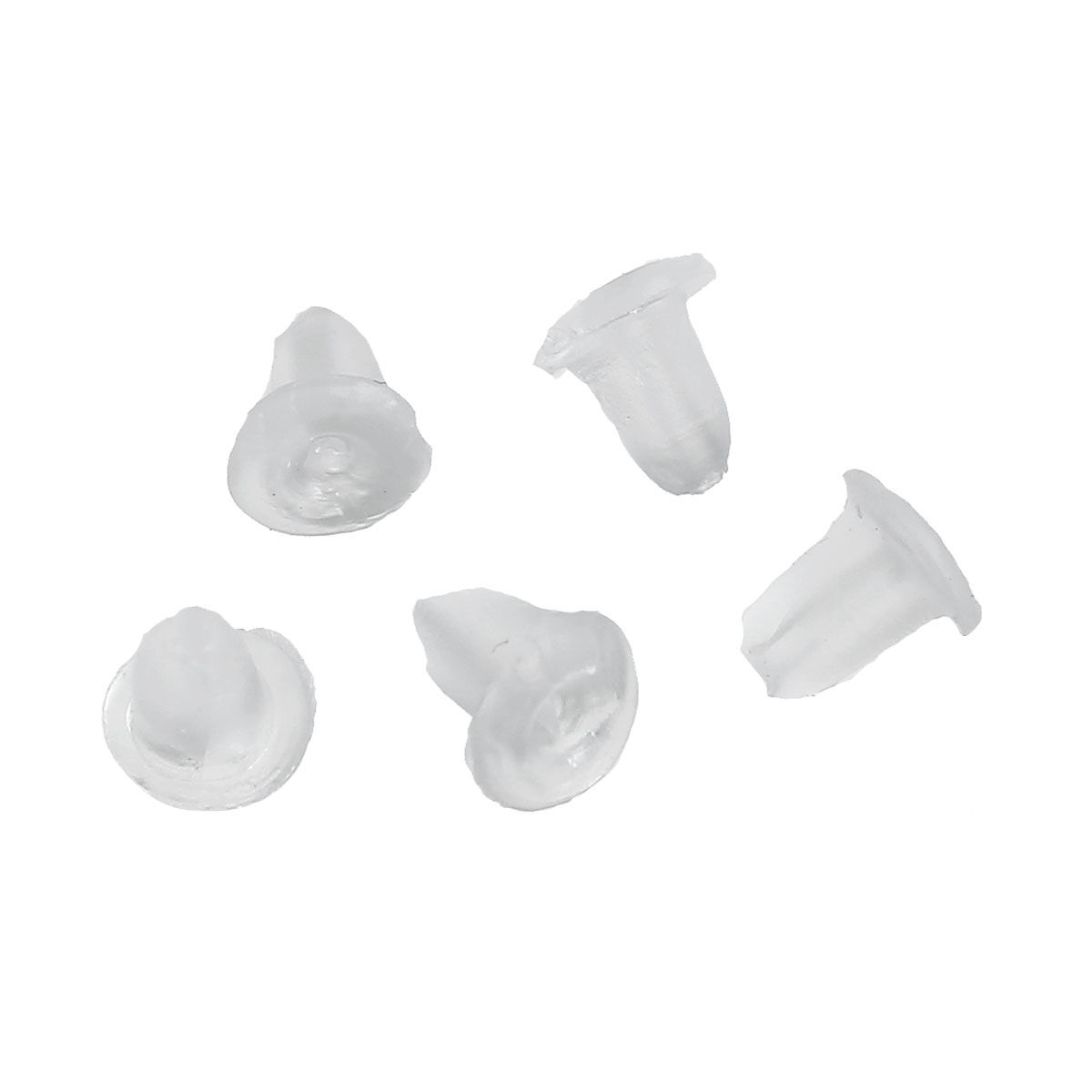 Imagen de Enchufe de oído Caucho de Cono,Blanco y 5mm x 5mm - 4mm x 4mm, 1000 Unidades