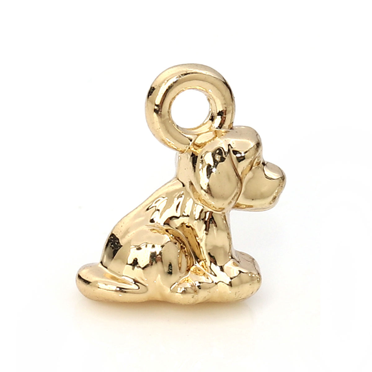 Picture of Zinc Based Alloy Charms Dog Animal 