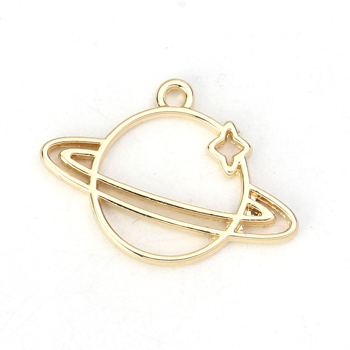 Picture of Zinc Based Alloy Galaxy Charms Planet