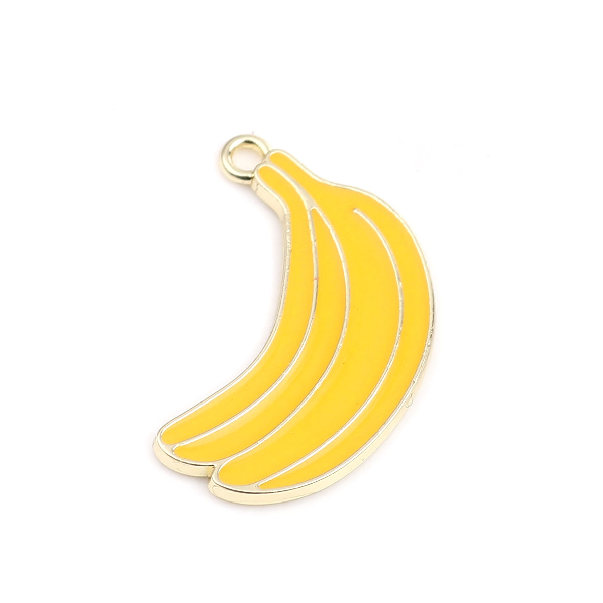 Bild von Legierungen mit Zinkbasis Charms Bananenfruchtemail