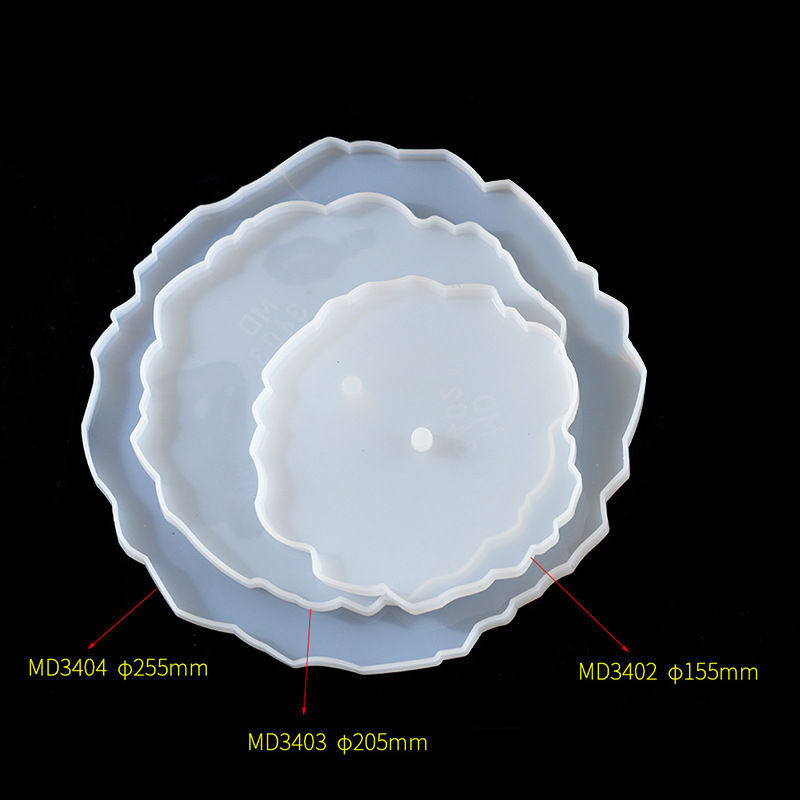 Picture of Silicone Resin Mold For Jewelry Making Plate Round