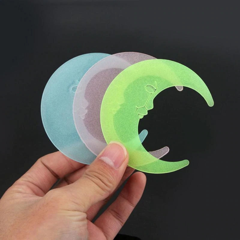Imagen de Moon PP DIY Noctilucence Deco Wall Stickers