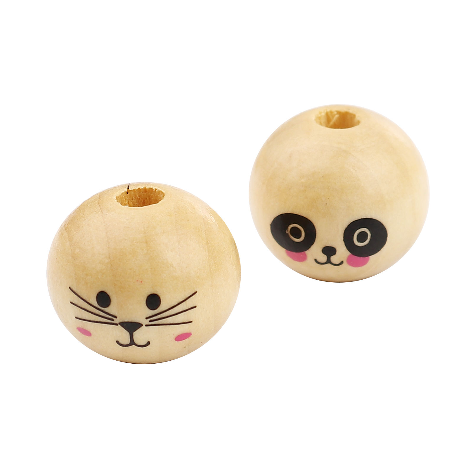 Picture of Wood Spacer Beads Natural