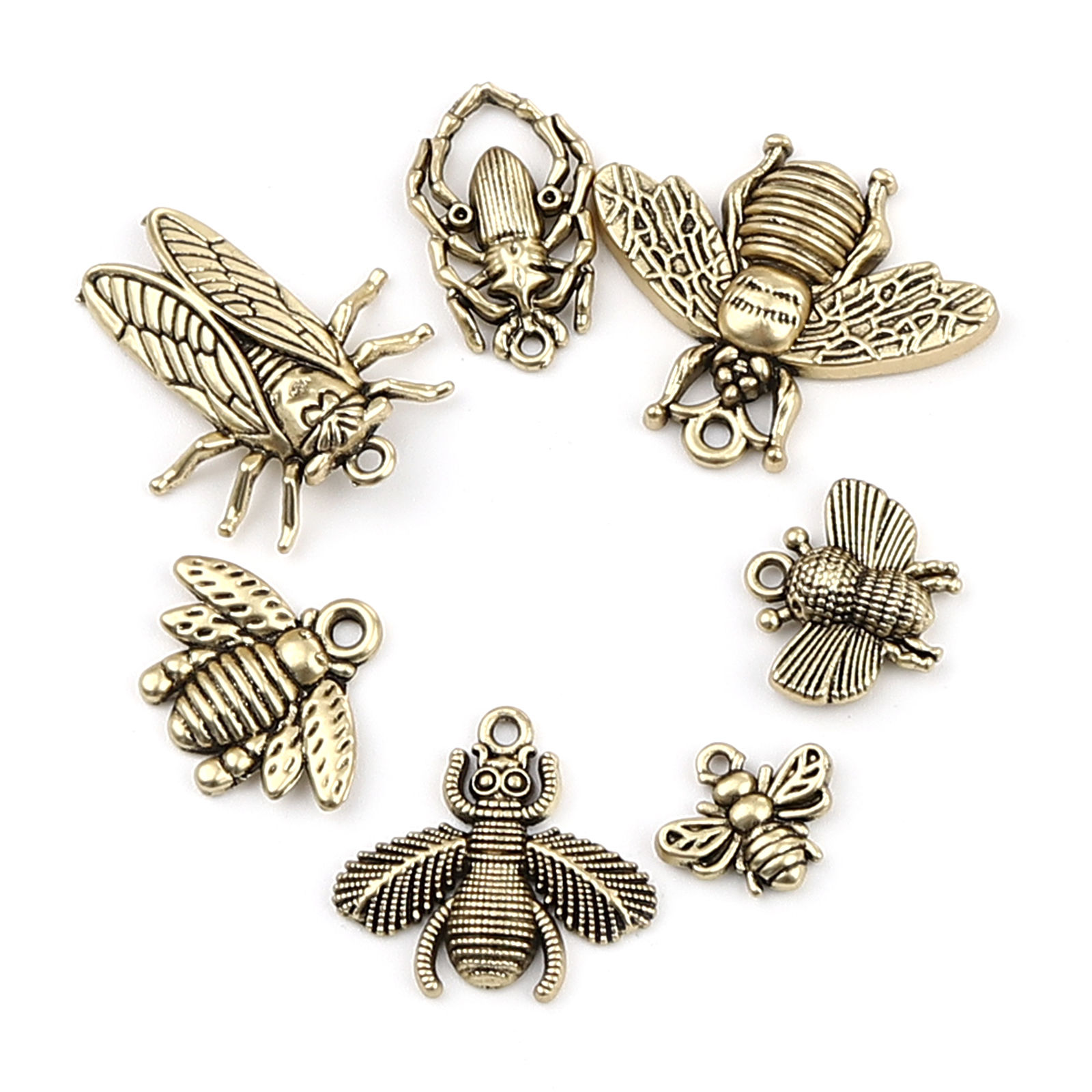 Изображение Zinc Based Alloy Charms Insect Animal
