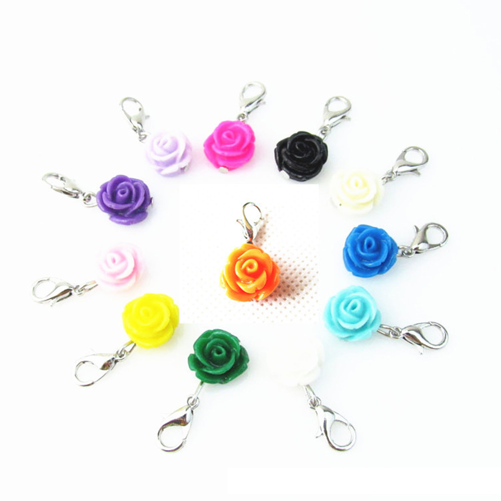 Imagen de Plástico Knitting Stitch Markers Rosa 12 Unidades