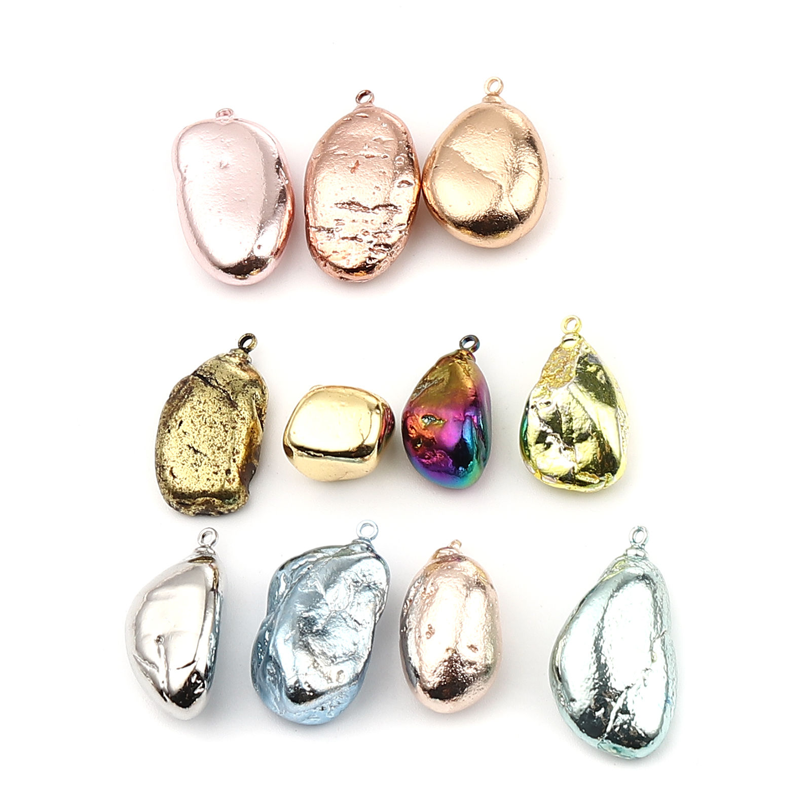 Immagine di Pietra + Rame Charms 3 Pz