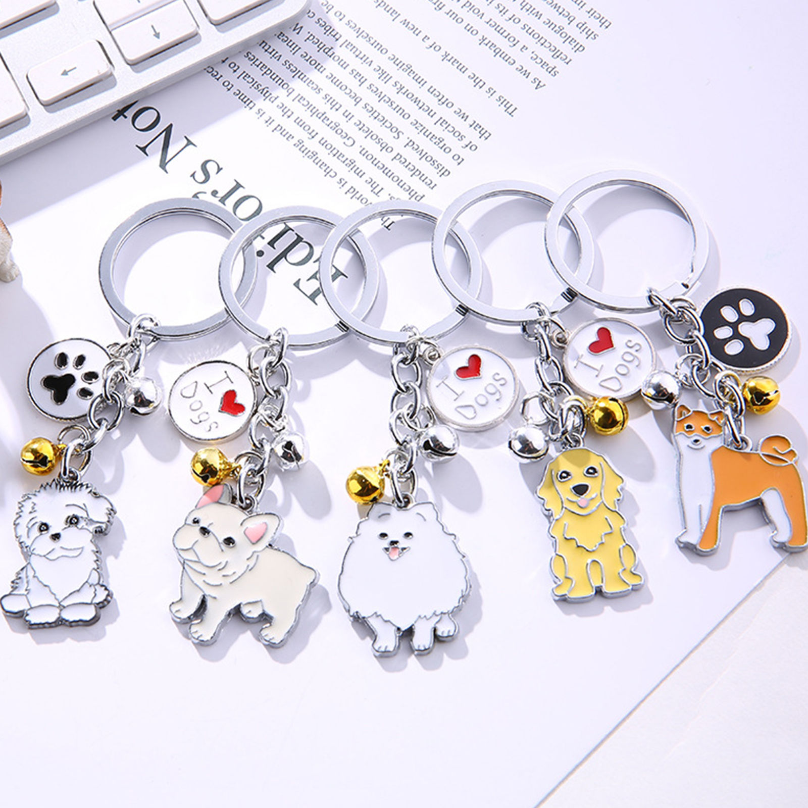 Picture of Pet Memorial Keychain & Keyring 10cm, 1 Piece