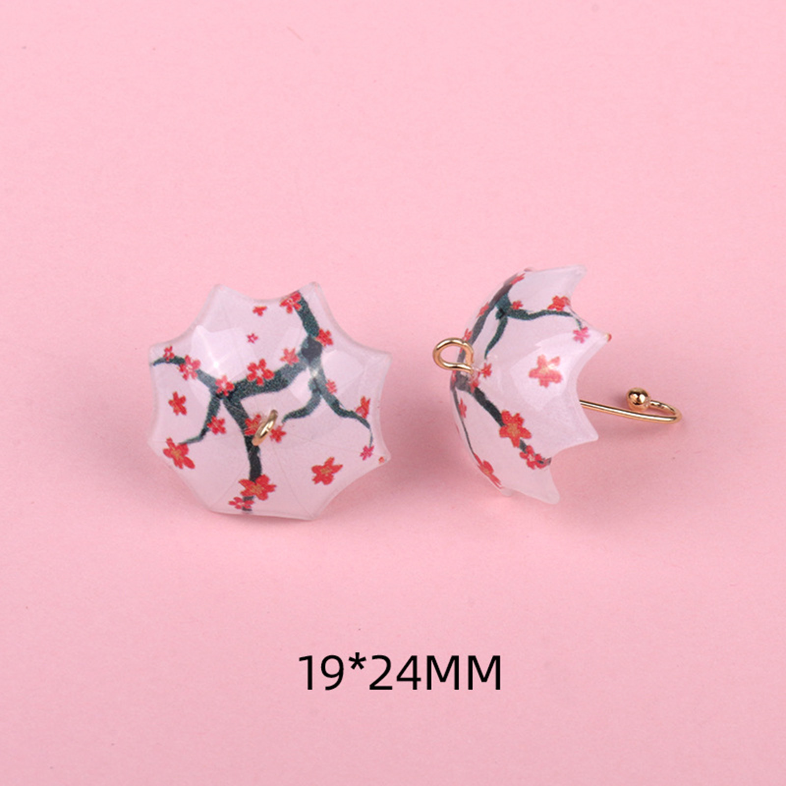 Imagen de Aleación de Zinc del metal + Resina Colgantes Charms 5 Unidades