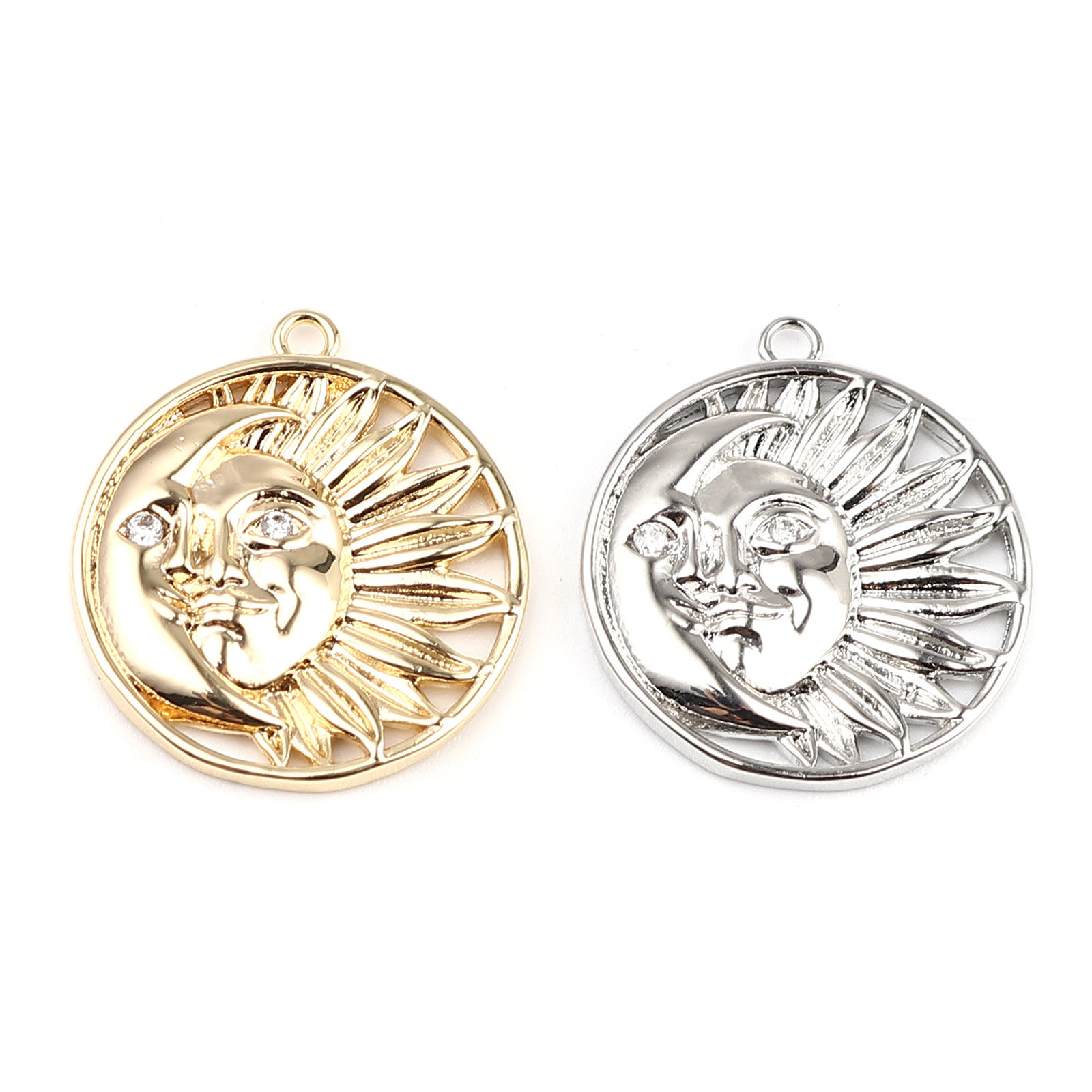 Image de Breloques en Laiton 2 Pcs