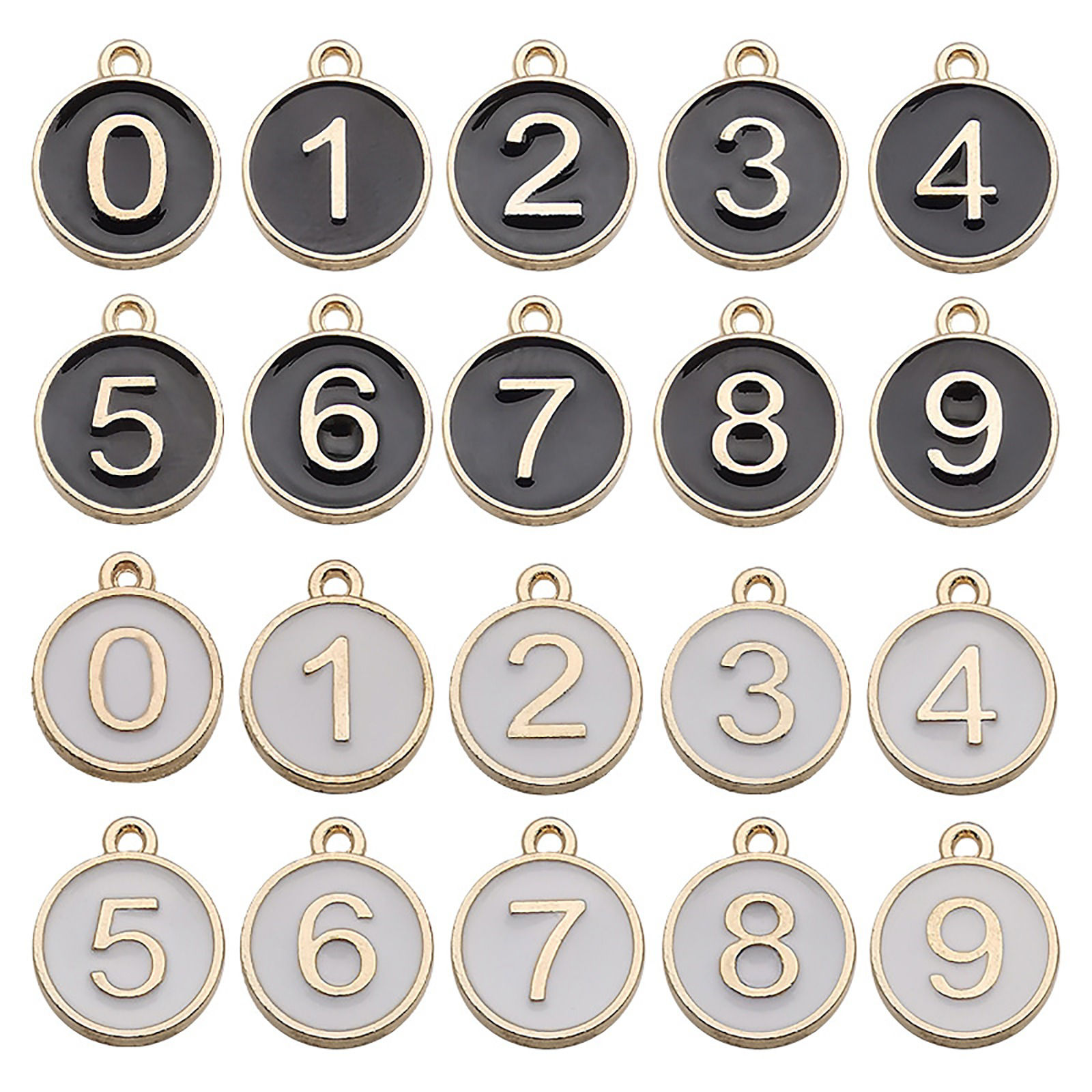 Bild von Zinklegierung Charms 10 Stück