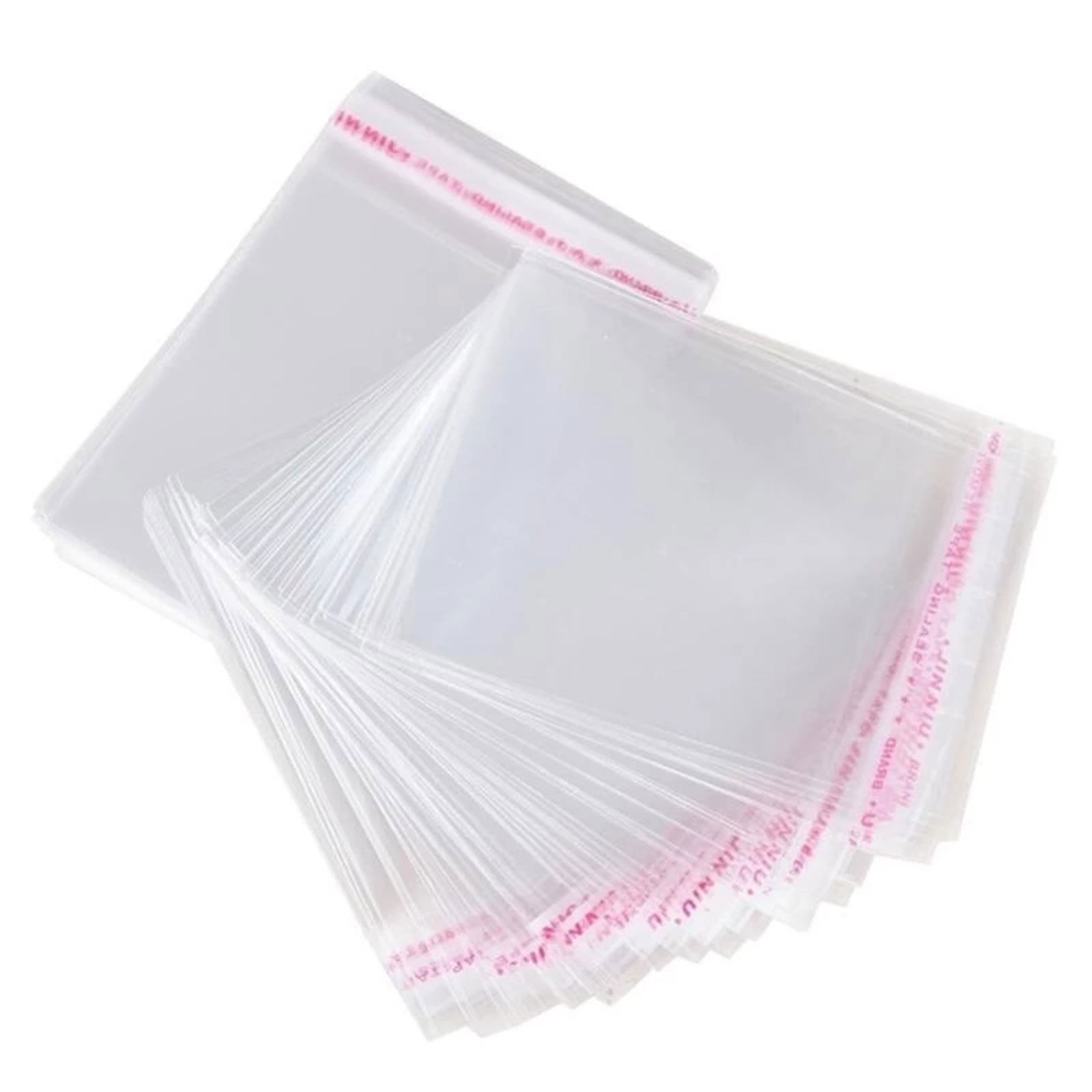 Изображение OPP Самоклеющиеся пакеты Прямоугольник Прозрачный 100 ШТ