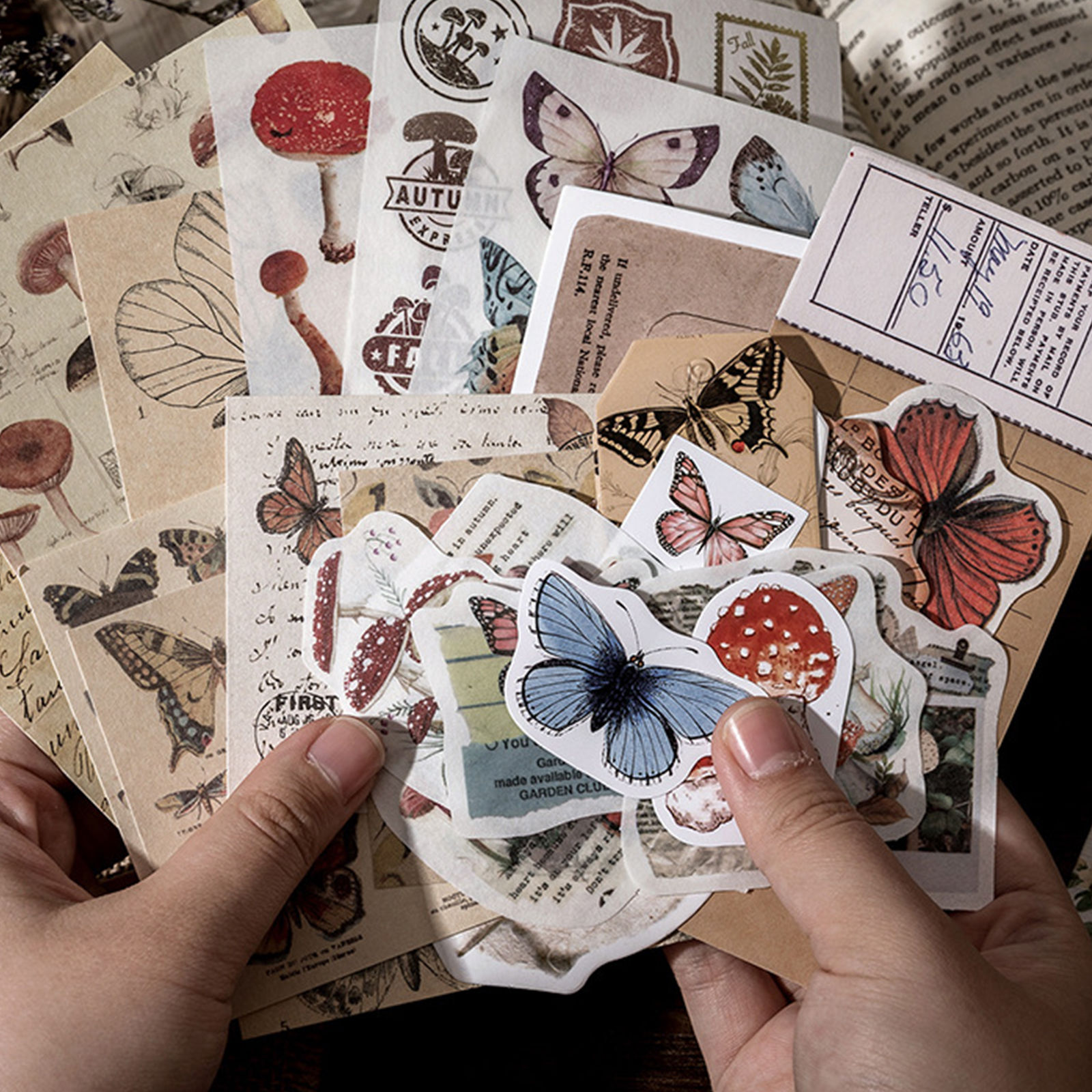 Imagen de Retro DIY Scrapbook Stickers Material Paper Package