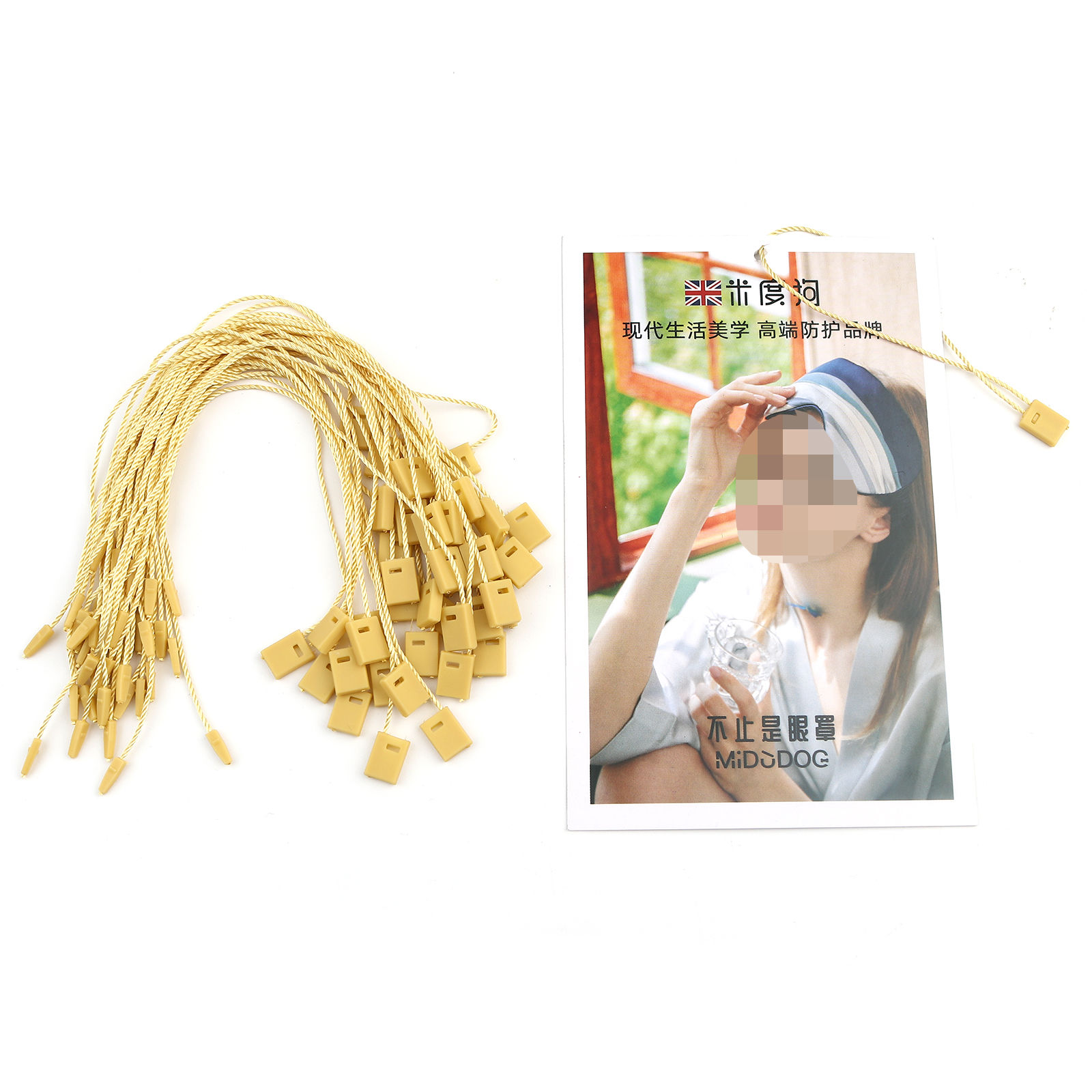 Image de Cordon en Polyester Multicolore 18.2cm, 200 Pièces