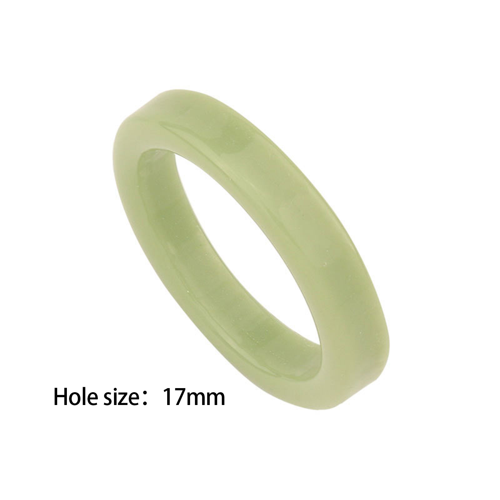 Immagine di Resina Non Regolabile Anello Multicolore Anello 2 Pz