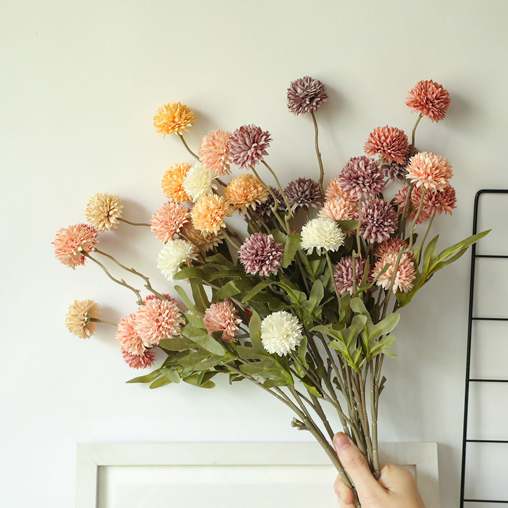 Imagen de Faux Silk Simulation Dandelion Flowers Home Decoration