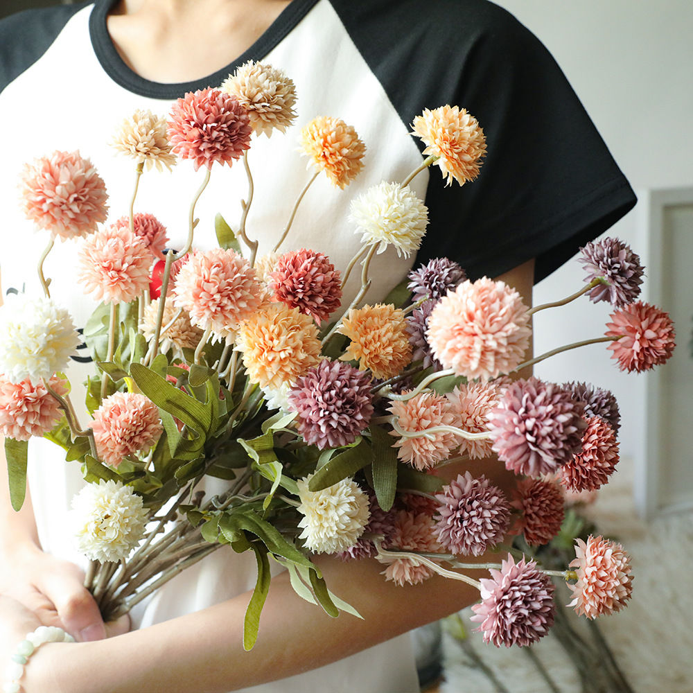 Imagen de Faux Silk Simulation Dandelion Flowers Home Decoration