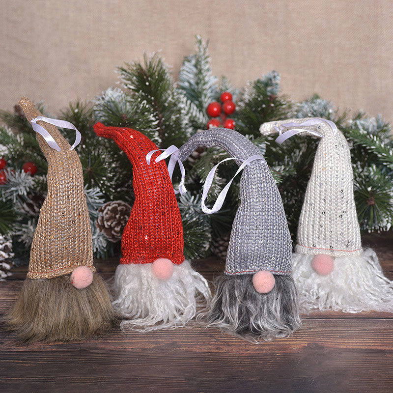Picture of Christmas Faceless Elf Doll With Lights Luminous Decoration Ornaments