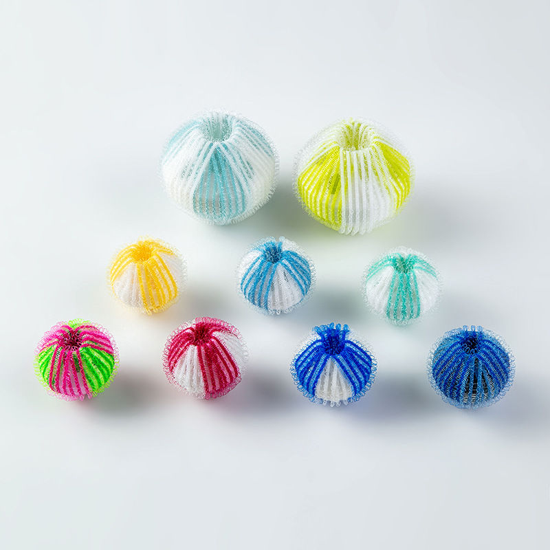 Image de Boules de lave-linge sans enchevêtrement réutilisables en nylon pour machine à laver