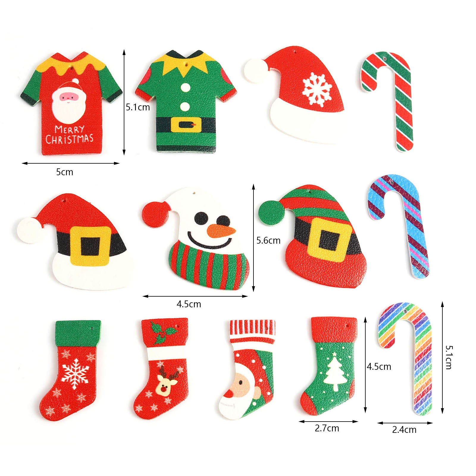 Imagen de Colgantes Navidad PU 5 Unidades