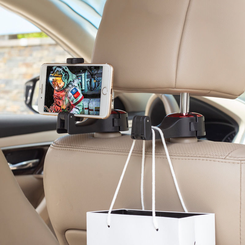 Picture of ABS Car Seat Back Multifunction Mobile Phone Bracket Hook