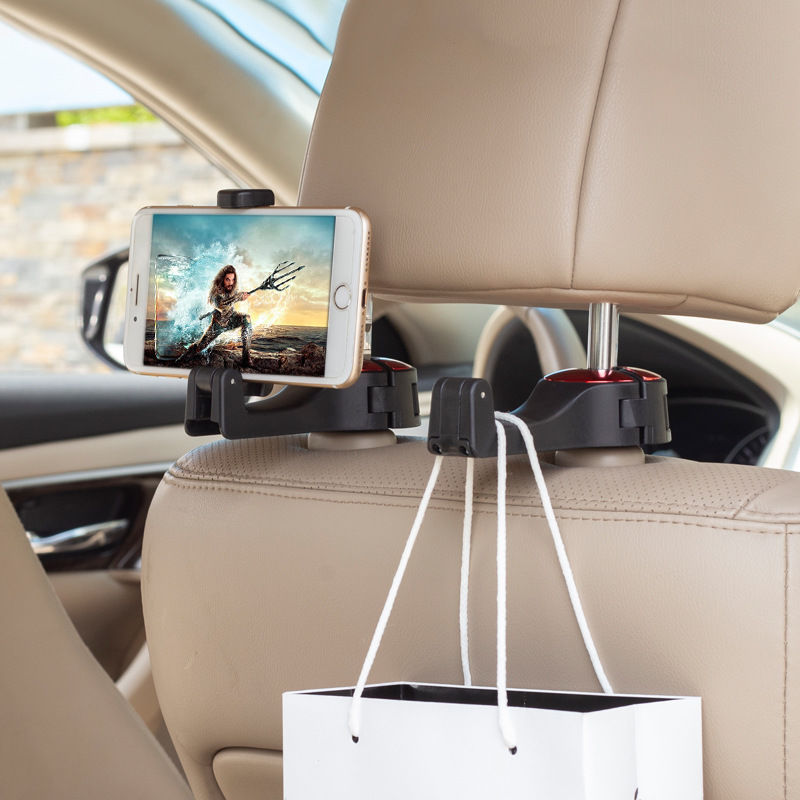 Picture of ABS Car Seat Back Multifunction Mobile Phone Bracket Hook