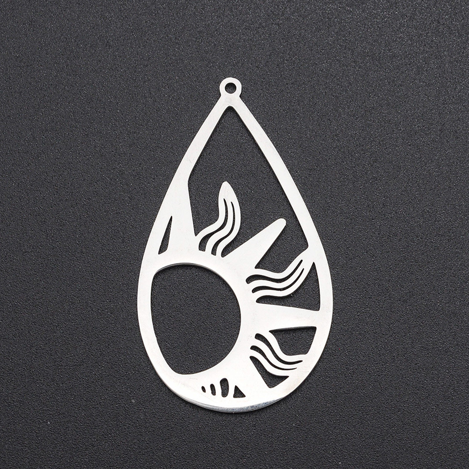 Imagen de Acero Inoxidable Colgantes Charms Multicolor 1 Unidad