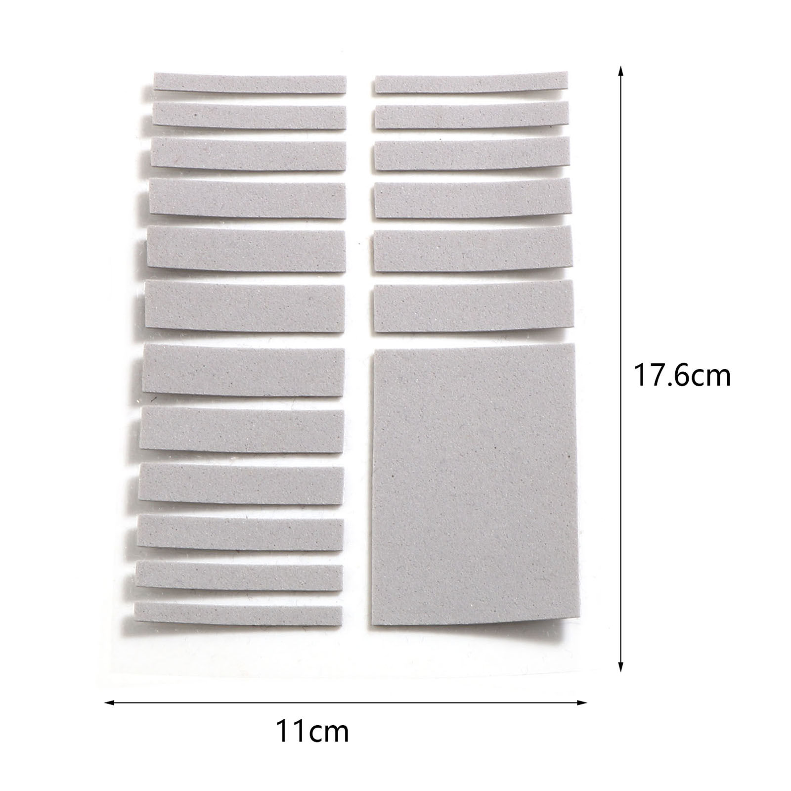 Picture of Sponge & Silicone Jewelry Tools Multicolor Glue On 17.6cm x 11cm, 2 Sheets