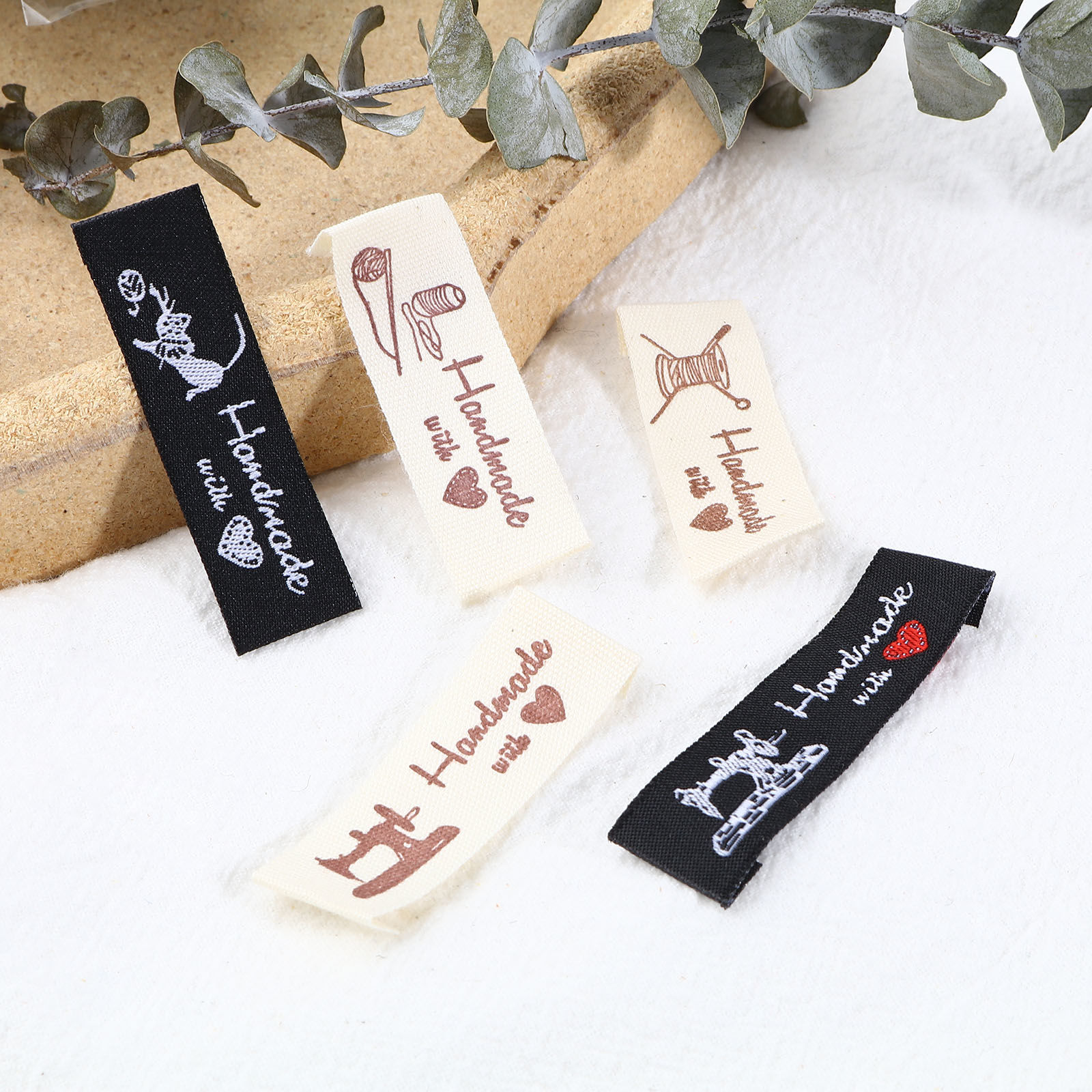 Picture of Polyester Label Tags Multicolor 100 PCs