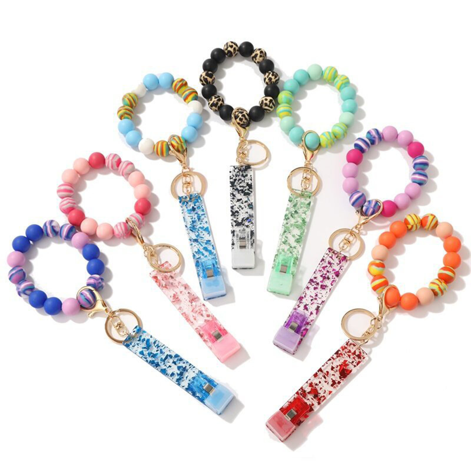 Picture of Silicone Keychain & Keyring Bank ATM Card Extractor Multicolor 23cm, 1 Piece