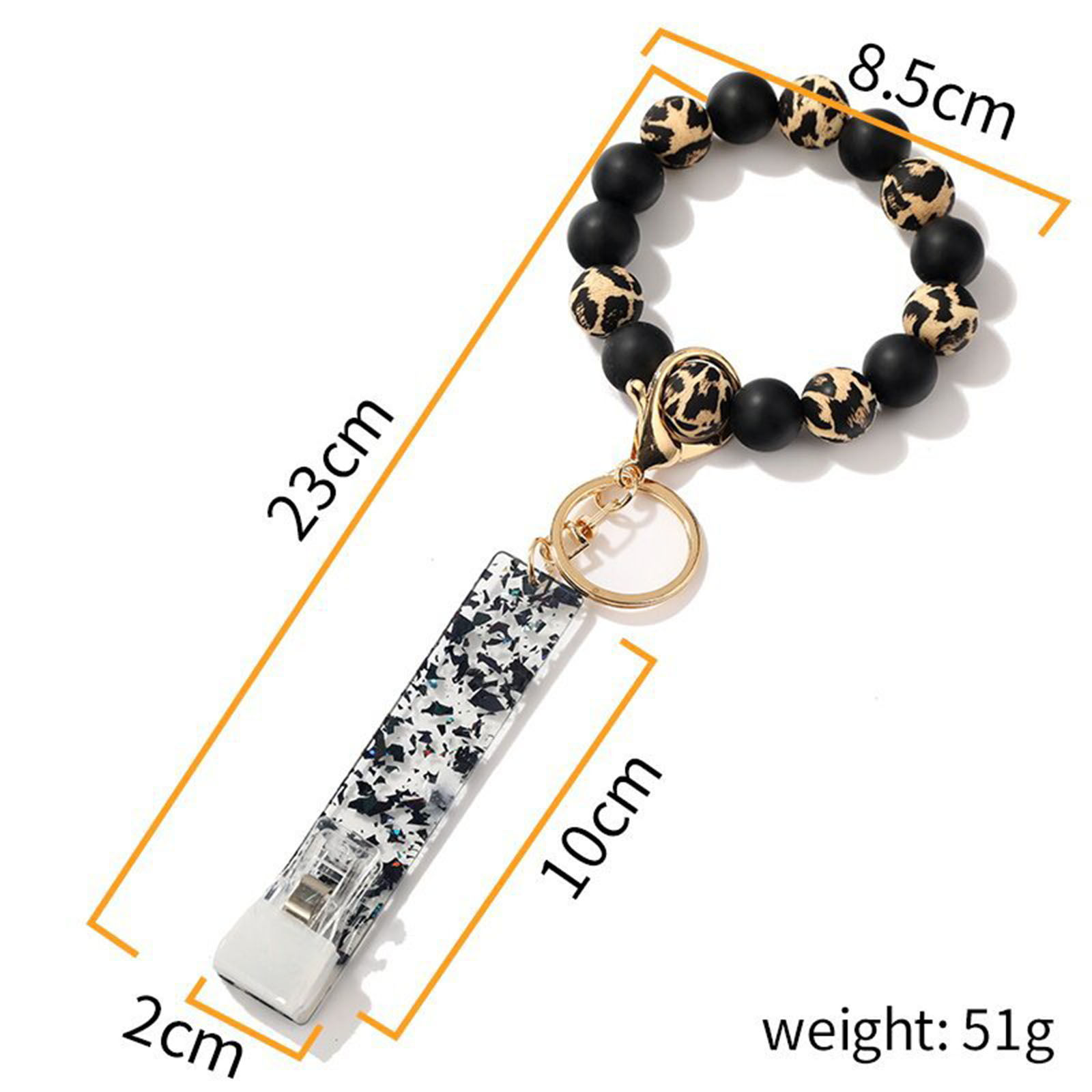 Picture of Silicone Keychain & Keyring Bank ATM Card Extractor Multicolor 23cm, 1 Piece