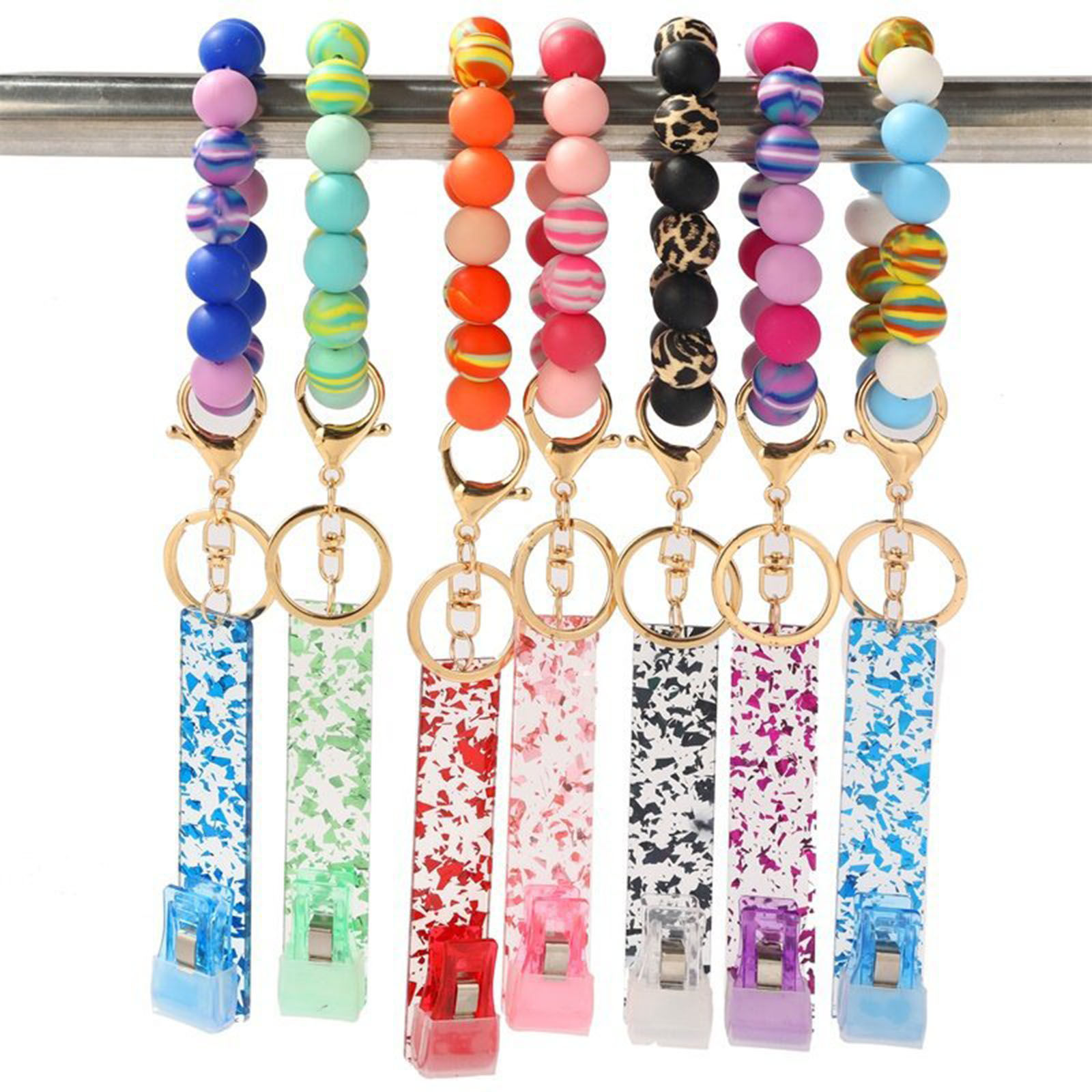 Picture of Silicone Keychain & Keyring Bank ATM Card Extractor Multicolor 23cm, 1 Piece