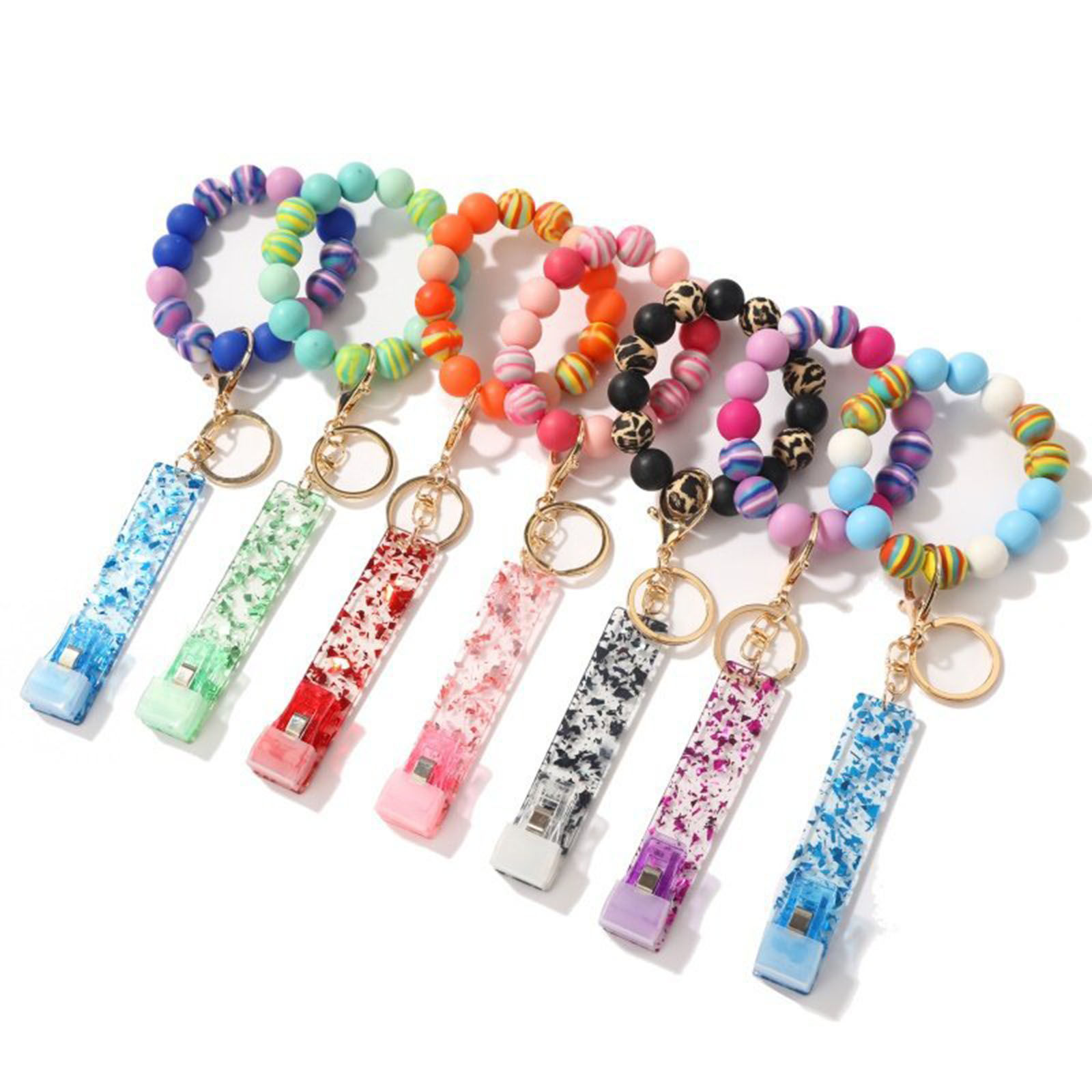 Picture of Silicone Keychain & Keyring Bank ATM Card Extractor Multicolor 23cm, 1 Piece