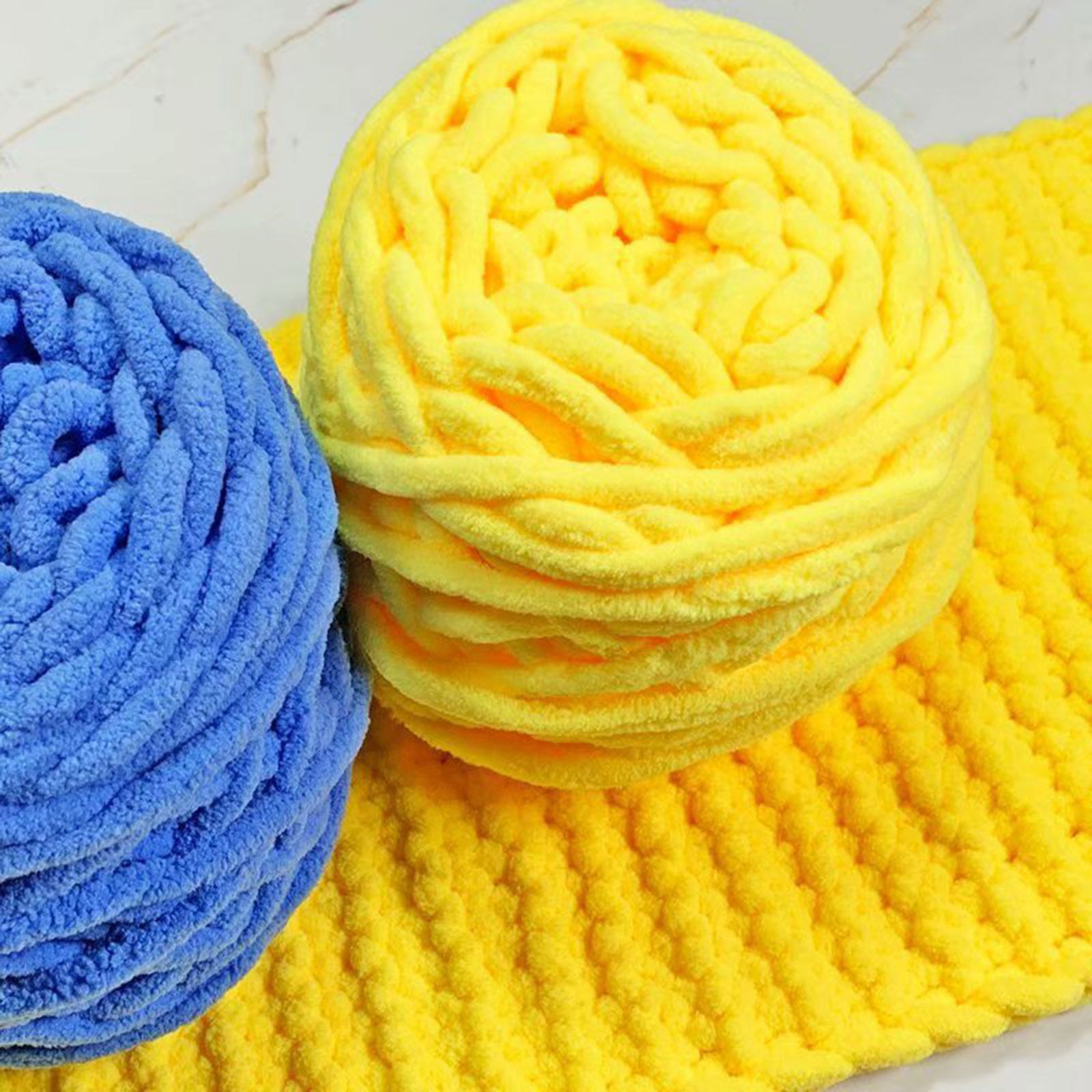 Imagen de Hilo de Tricotar Super Suave Terylene de Multicolor 1 Rollo