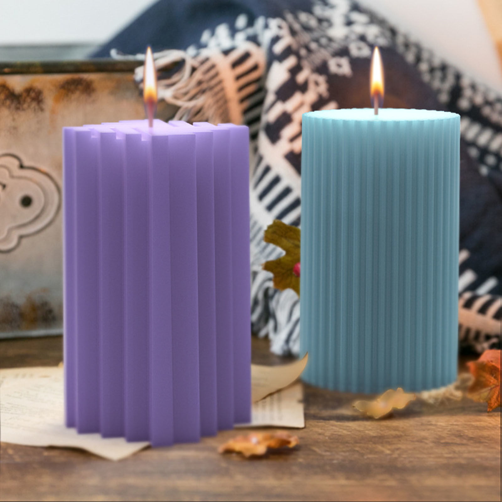 Picture of Silicone Resin Mold For 3D Art Demold Handmade Candle Making White