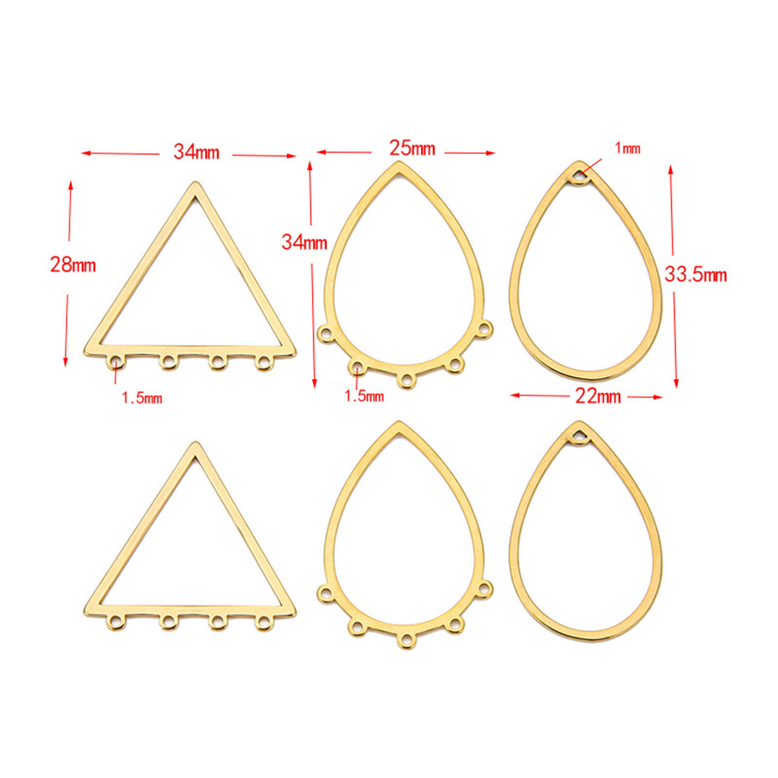 Picture of 304 Stainless Steel Geometry Series Connectors Geometric