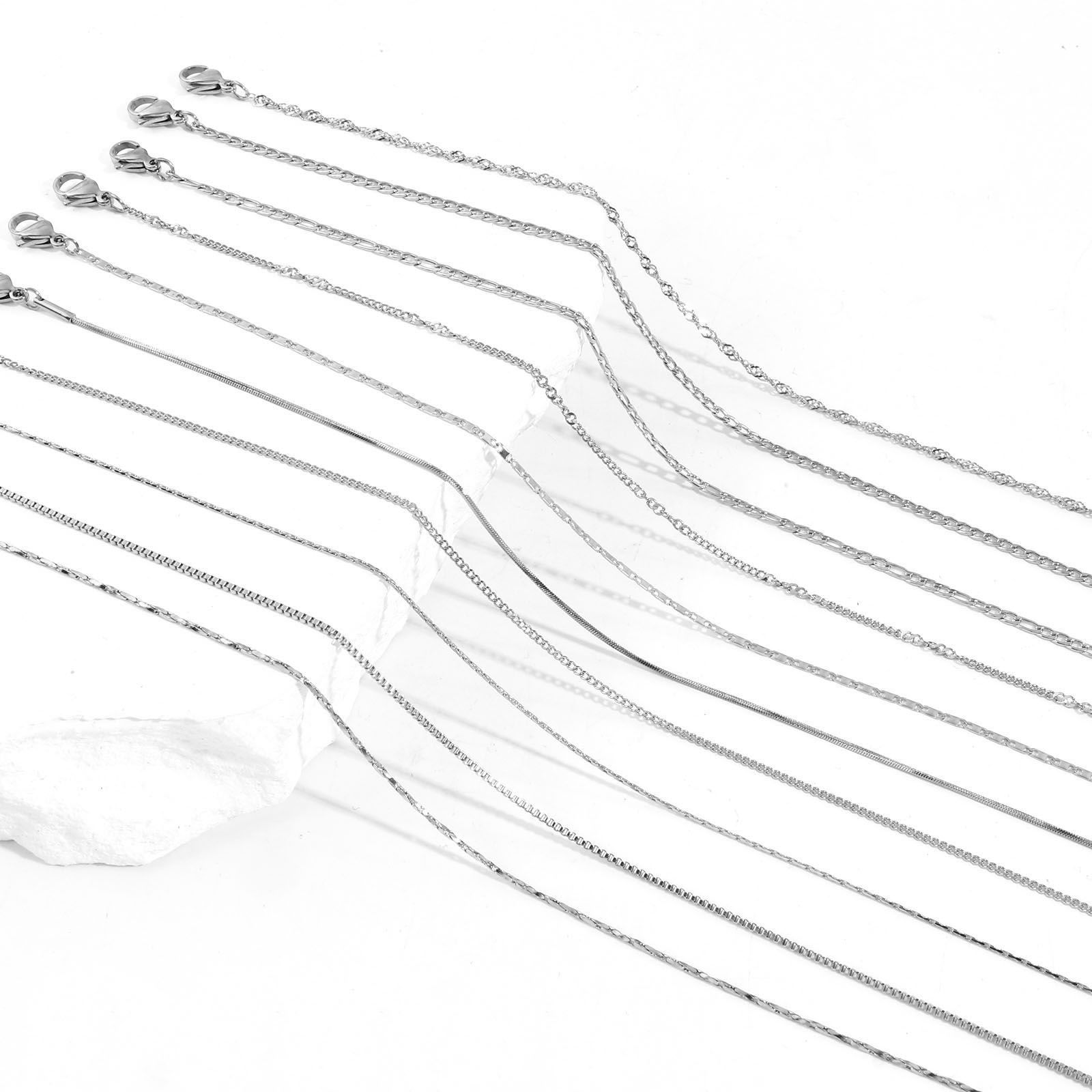 Picture of 304 Stainless Steel Link Chain Anklet Silver Tone