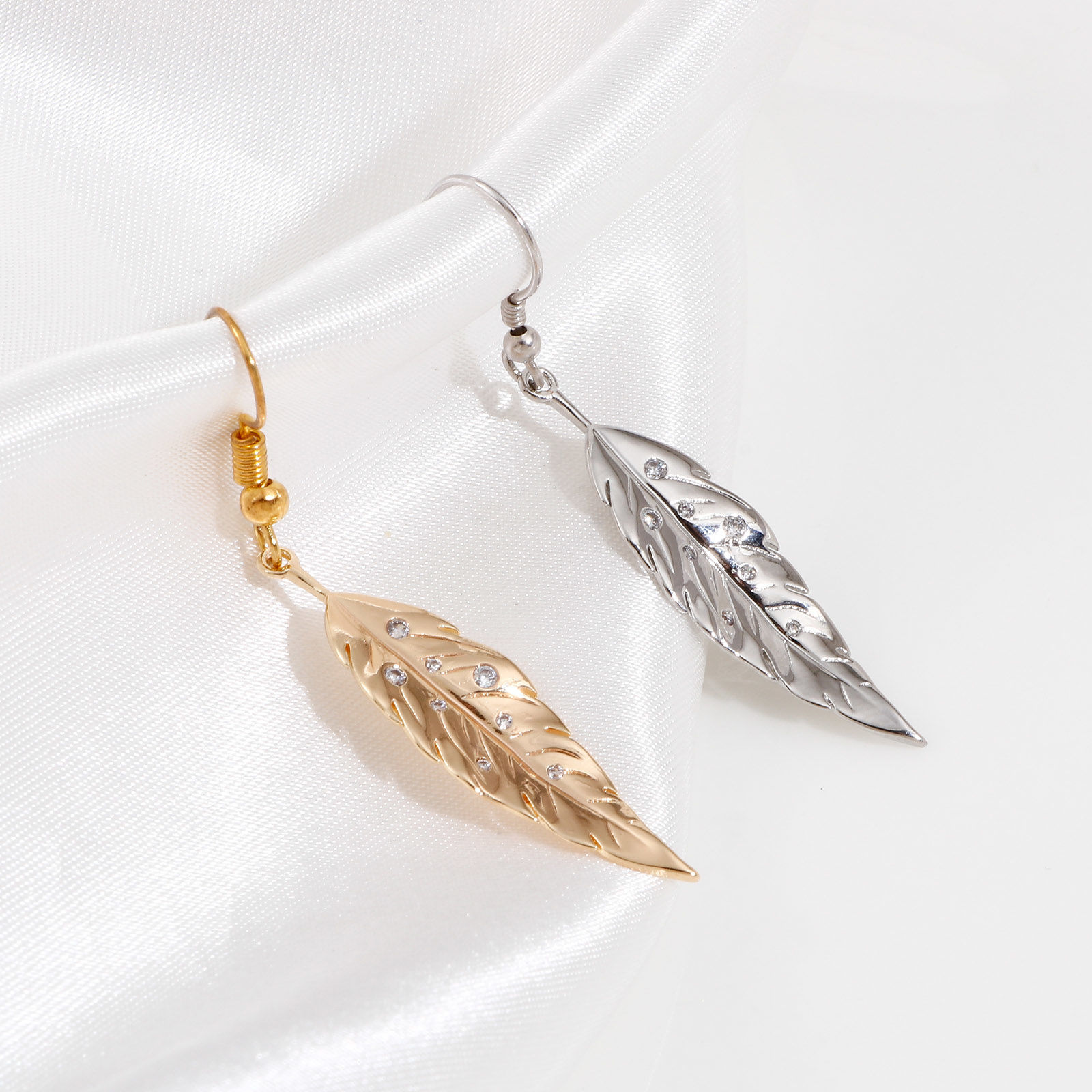 Image de Pendentifs en Laiton Feuille Plaqué Or Véritable Cœur 2 Pcs