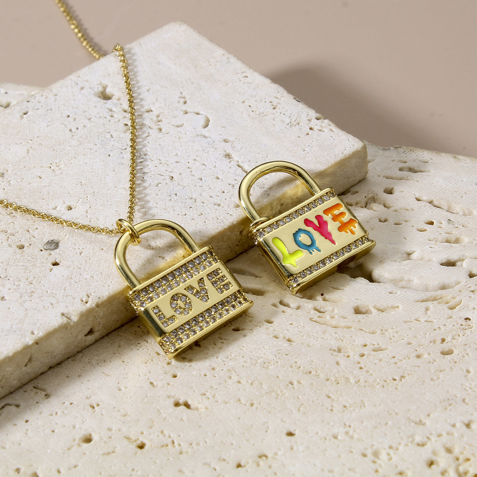 Bild von Messing Charms 18K Echtgold plattiert 1 Stück