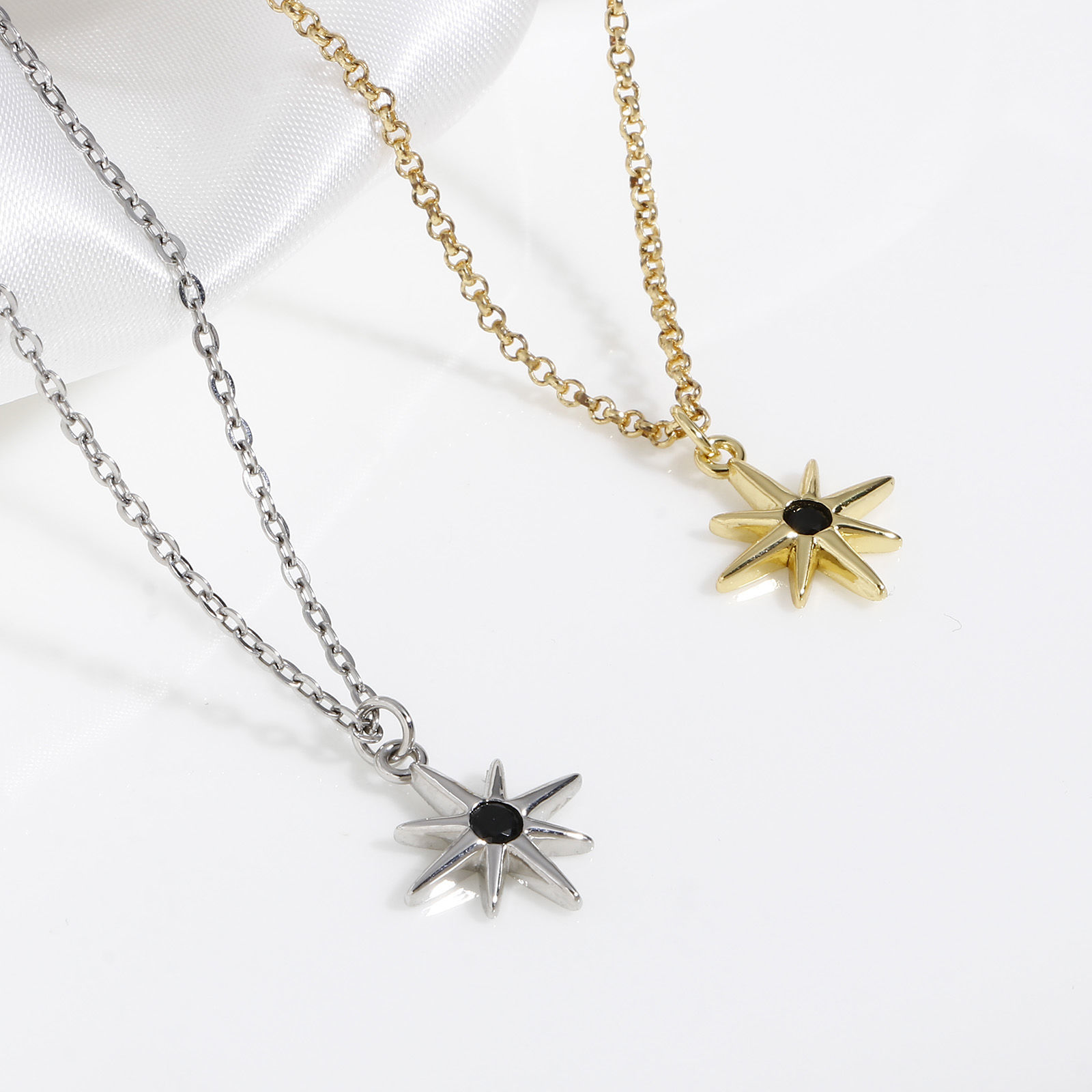 Picture of Brass Charms 18K Real Gold Plated Flower Leaves Sun