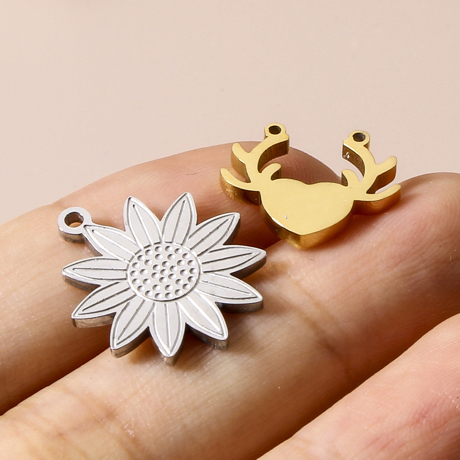 Immagine di 304 Acciaio Inossidabile Charms 1 Pz