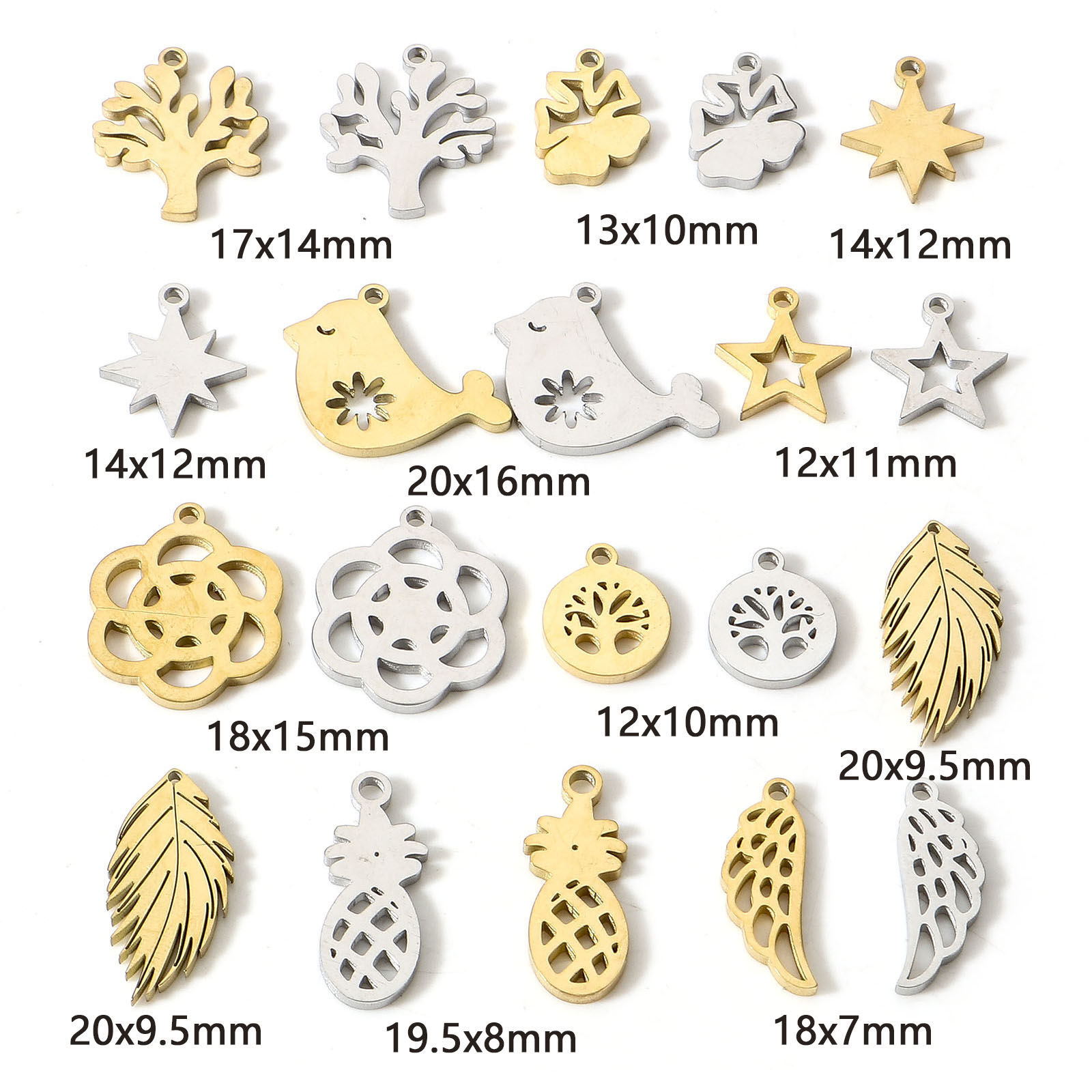 Picture of 304 Stainless Steel Charms