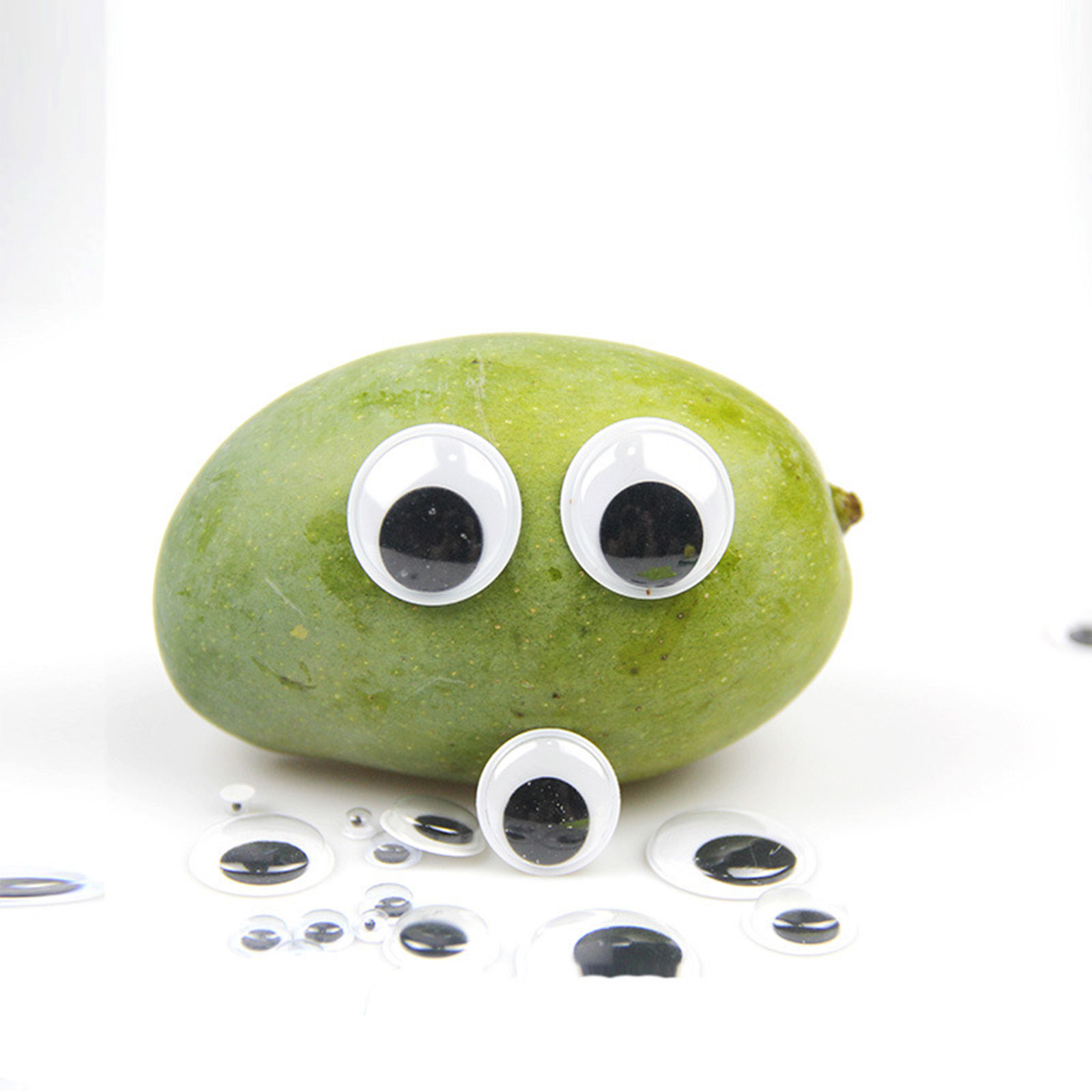 Picture of Plastic DIY Handmade Craft Materials Accessories Black & White Doll Eye