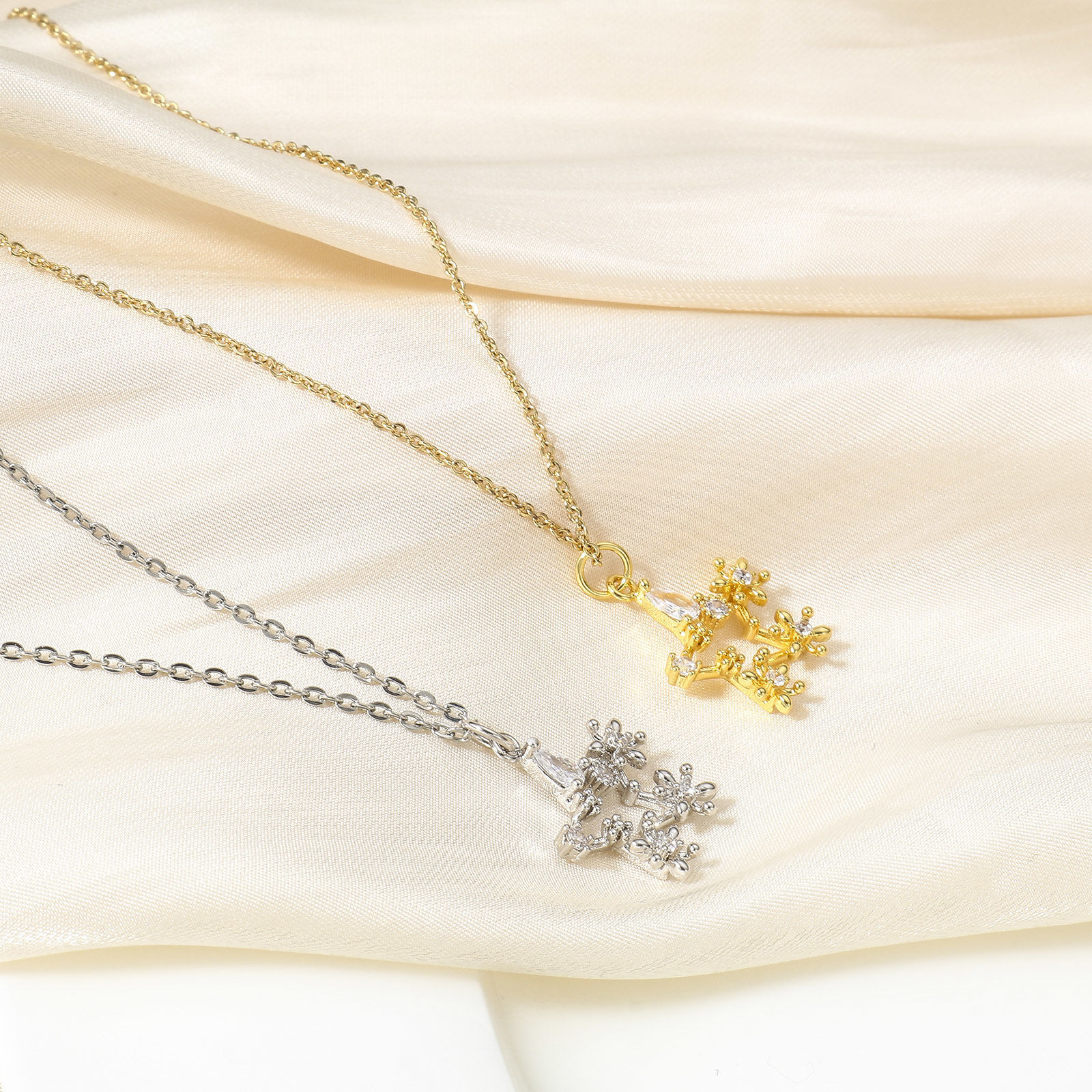 Immagine di 1 Pz Ottone Charms 18K Vero Oro Placcato 3D