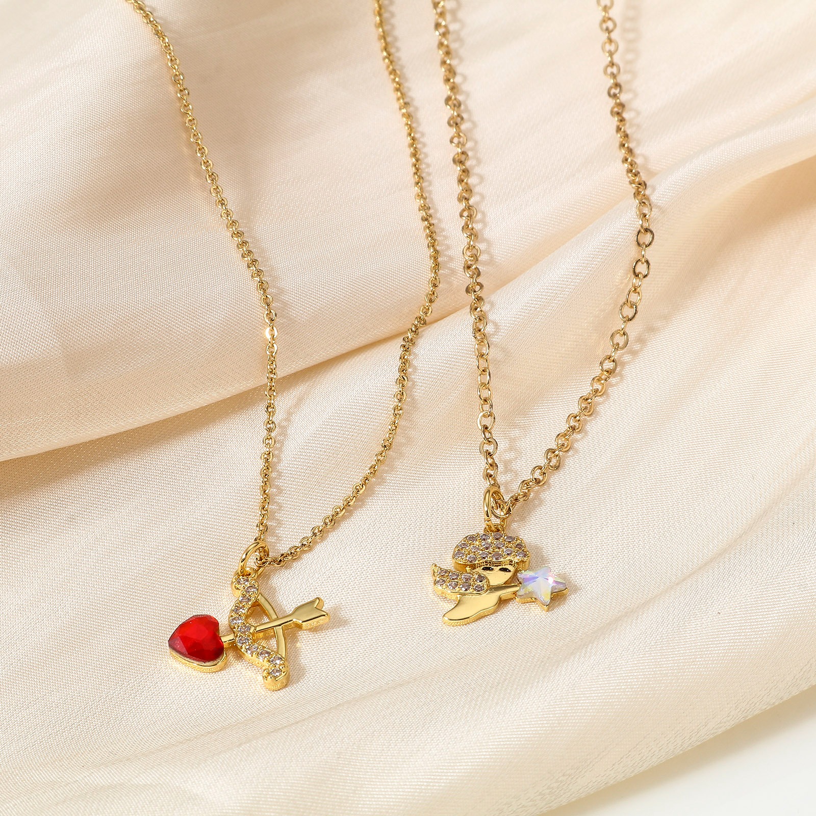 Picture of Brass Charms 18K Real Gold Plated