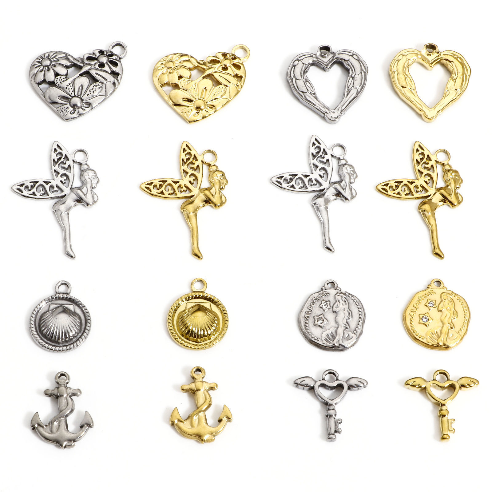 Immagine di 1 Pz 304 Acciaio Inossidabile Charms