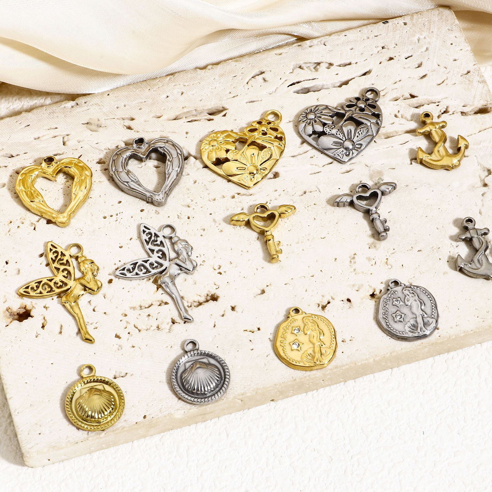 Immagine di 1 Pz 304 Acciaio Inossidabile Charms